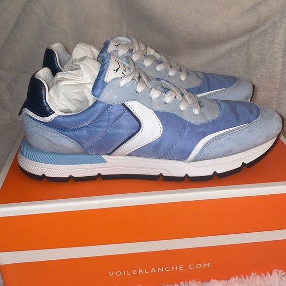 NWT VOILE BLANCHE Storm Sneaker in Blue - Picture 8 of 15